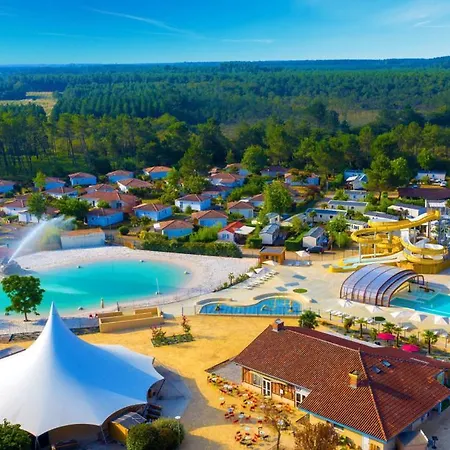 Mobilhome 6 Personnes Climatisation, Tv, Lave-vaisselle, 2 Salle De Bain, 3 Au Les Vignes A Dans Les Landes Avec Piscine, *